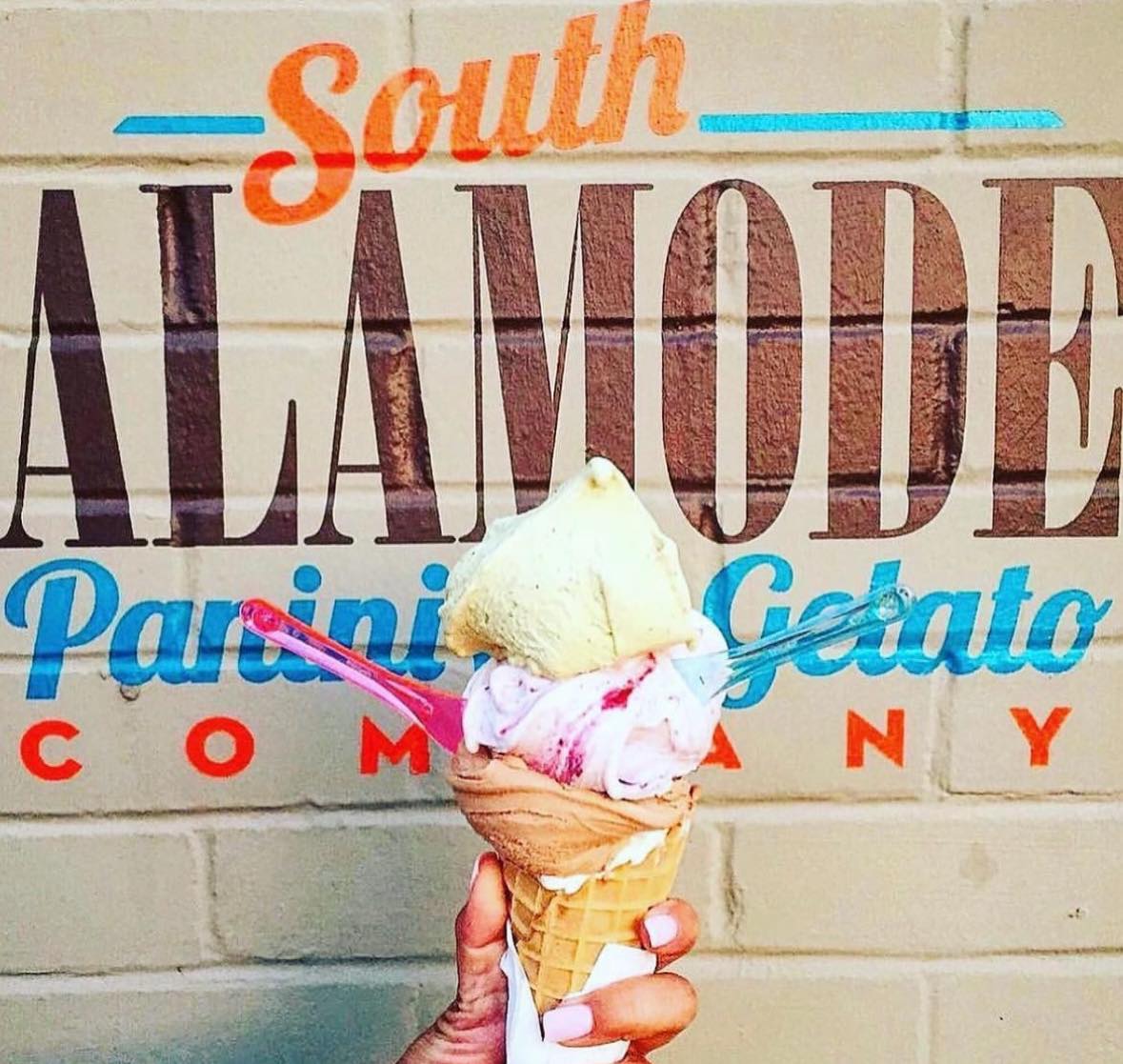 Es Krim South Alamode yang Bikin Ketagihan